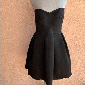 Sans Souci Red Strapless Bandage Dress Sma…